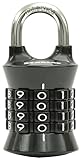 Master Lock 【正規輸入品】 ナンバー可変式南京錠 ブラック 1535JADBLK
