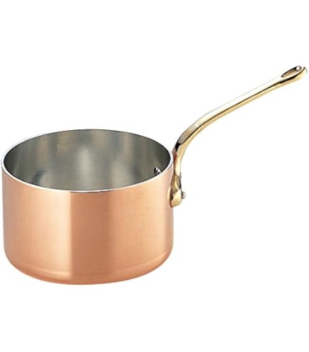 Amazon｜和田助製作所 銅 極厚鍋 深型 鉄柄 24cm 3440-0242｜片手鍋