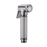 Greenspringソリッド真鍮トイレハンドヘルドHand Held Bidet Shattaf布おむつスプレーシャワースプレーヘッド付き、つや消しニッケル