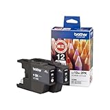 ブラザー工業 ブラザー ブラザー対応純正インクカートリッジ ＬＣ１２ＢＫ－２ＰＫ ブラック ２個入 LC12BK-2PK/61206236