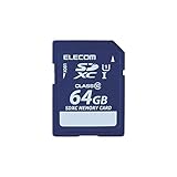 エレコム SDXCカード 64GB UHS-I対応 class10 データ復旧サービス付 MF-FSD064GC10R