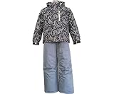 【品番】375-9440(星柄迷彩) ジュニアスキーウエア 男の子 150cm BLACK