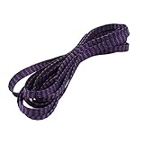 uxcell 編組スリーブ ポリエチレンテレフタレート DVIワイヤネット 5m全長 12mm直径 ブラック パープル