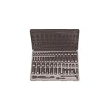 Grey Pneumatic 81659CRD 3/8' Drive 59pc Standard/Deep Length Fractional and Metric Duo-Socket Set - 