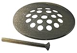 Westbrass D327-06 Brass Beehive Grid Strainer in Antique Brass [並行輸入品]
