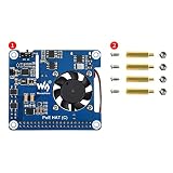 5V 12V PoE HAT モジュール Ethernet イーサネット ファン 拡張ボード スターターキット for RPI RasPi PI4 ラズパイ3B+ ラズベリーパイ4B Raspberry Pi 3B Plus 3 4 Model B 2GB 4GB 8GB 電子工作 セット