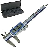 iGaging Digital Electronic Caliper Absolute Origin Smart Bluetooth Connectivity - IP54 Protection / Extreme Accuracy (6"/150mm)