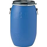 プラスチック　ドラム缶 オープンタイプ PDO 75L-1セット un有 ブルー プラ ポリ サンコー 【代不】