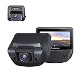 ドライブレコーダー 前後カメラ Crosstour 外部GPS 前後1080PフルHD 前後170広角 超暗視機能 1200万画素 高画質