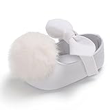 サクララ（Sakulala) 赤ちゃん 靴 女の子 お姫様 ファーストシューズ ドレスシューズ ポンポン やわらかい 歩行練習 履き心地いい 出産お祝いプレゼント ギフト