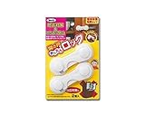 （まとめ買い）アイテック 開き戸かんたんロック KHL-10 2個入 【×10セット】