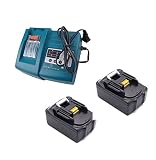 [株式会社SZYC ] [2個] マキタ BL-1830 LG製セル 18V 3000mAh BL1830 互換バッテリー と　DC18RA 14.4V/18V LXT Li-ion　交換式 チャージ