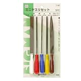 Bigman(ビッグマン) 工作用ミニヤスリ5本セット Y-046