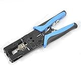 (アイウィス) IWISS 同軸コネクタ 圧縮工具 同軸ケーブル 圧着ペンチF BNC RCA用