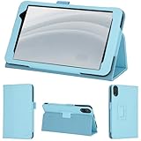 wisers IRIS OHYAMA LUCA TE08D2M64-V1B タブレットケース (スカイブルー) 8インチ 対応 (スタンドタイプ) タブレットカバー 2025年 新型