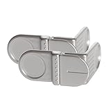 Dreambaby角度のロックコーナー引き出し/キャビネット – 2パック – シルバー