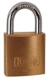 C. K Tools K12020D Kasp Series 120 Brass Padlock [並行輸入品]