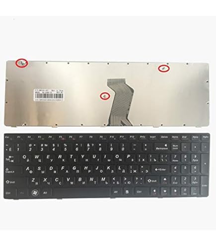 Amazon | 汎用 ノートブックキーボー に適合する For Lenovo G580