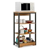 AKOZLIN キッチンラック レンジ台 キッチン棚 レンジ棚 キッチン家具 レンジボード 家電や器具収納 キッチン収納 レンジラック キッチンボード 食器棚 省スペース 台所/浴室/オフィス/ホーム用ラック 収納力抜群 大型レンジ対応 簡