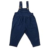 デニム　オーバーオール　ベビー服 サロペット　可愛い 子供服　女の子 ブルー 60cm