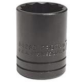 Stanley Proto J5424B 1/2-Inch Drive Black Oxide Socket, 3/4-Inch, 12 Point [並行輸入品]
