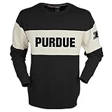 NCAA Purdue Boilermakersユニセックスバーダウンセーター、ブラック、大