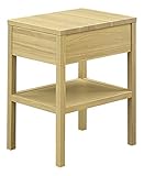 大川家具 関家具 ナイトテーブル ナチュラル 素材/タモ材 153359