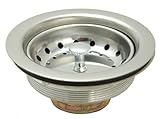 DuoバスケットStrainer forキッチン洗面台、ステンレススチール – by Plumb USA FBA_52002S