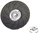 United Abrasives/SAIT 95022 9-Inch Firm 5/8-11 THR Backing Pad, 1-Pack [並行輸入品]