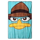 Disney Phineas and Ferb Blanket, 62in x 90in [並行輸入品]