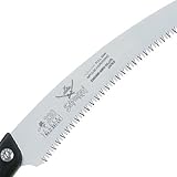 SAMURAI (サムライ) 鋸 一撃シリーズ 替刃 C-331-LH 曲刃タイプ 荒目 刃長 330mm ピッチ 4.0mm ノコギリ のこぎり 剪定 三冨D