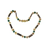 Baltic Amber and Hazelwood COLIC, REFLUX and TEETHING Necklace - Individually knotted - Real Amber -