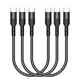 USB Type C ケーブル 0.5m 3本セット PD 60W 急速充電 Popolier 【映像出力不可/充電・データ専用】短い 50cm 高耐久ナイロン スマホ/タブレット/ノートPC/ゲーム機対応 タイプc コード