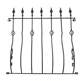 INK-1401175H　ロートアイアン製　面格子