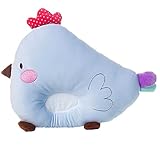 エルフ ベビー(Fairy Baby)ドーナツ枕 新生児用まくら 向きぐせ防止 可愛い鶏ちゃんぬいぐるみ ブルー