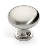 Dynasty Hardware FH-2032-SN-25PK Mushroom Cabinet Hardware Knob, Satin Nickel, 25-Pack [並行輸入品]