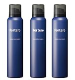 Fortero カーボニックスカルプシャンプー 炭酸シャンプー メンズ 8000ppm 濃厚炭酸泡 ノンシリコン 頭皮ケア スカルプケア においケア 150g 1ヵ月分 (3本)