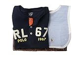 ラルフローレンの子供服　POLO　RALPHLAUREN　ベビー　出産お祝いセット（長袖）　男の子　７５ｃｍ [並行輸入品]