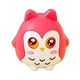 aorBIかわいいラブリー漫画フクロウシェイプ貯金箱コインお金ストレージボックスBaby Nursery Decor