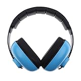 D DOLITY 全６色　赤ちゃん　子供　耳あて　イヤーマフ　聴覚保護　折りたたみ型　聴覚保護　 - 青