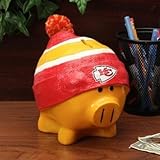 Kansas City Chiefs Piggy Bank – Large with Hat