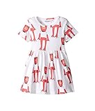 (ミニロディーニ) Mini Rodini ワンピース Frogs Short Sleeve Dress (Infant/Toddler/Little Kids/Big Kids) (並行輸入品) f