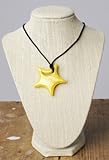 Teethease Star Pendant Toy, Metallic Yellow by Teethease [並行輸入品]