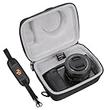 Aproca ポータブルハード保護ケース Sony Alpha a6000 / a6100 / a6400 / a6600 ミラーレスデジタルカメラ用, ダークグレー - アップグレード版, 4.8 x 2.7 x 1.8 inches, 旅行。