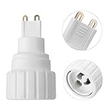 ILS - G9 To GU10 LED Light Bulb Base Screw Adapter Holder Socket Converter 220V 5A