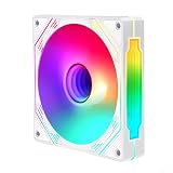 【スモールラボ】インフィニティ―ミラー PCケースファン1枚 120mm LED ARGB 6pin ファンコントローラー必要 (1枚ブラック)