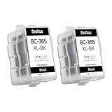 BC-365XL 2個セット(ブラック） 詰め替えインク 互換インクカートリッジ canon用 365 366 BC365/366通用 大容量 取扱説明書付き 個包装 PIXUS TS3530 インク