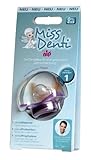nip Miss Denti dental Soother - 0-6 Months - Special orthodontic soother - Metallic Blue by NIP