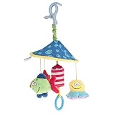 ea-stone幼児ベビーシーワールド開発ソフトソフトPlush Rattles Crib Hangingベル風チャイムRattleおもちゃKids
