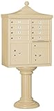 Salsbury Industries 3308r-san-u Regency Decorative CBU CBU、台座付き、CBU Top and台座カバー、8 Aサイズドア、タイプI、USPSア